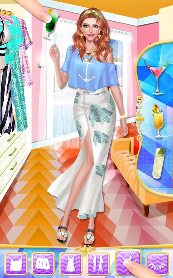 Fashion Girls Pool Party Salon Screenshot3