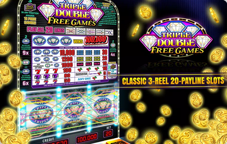 Triple Double FG Slots Screenshot1