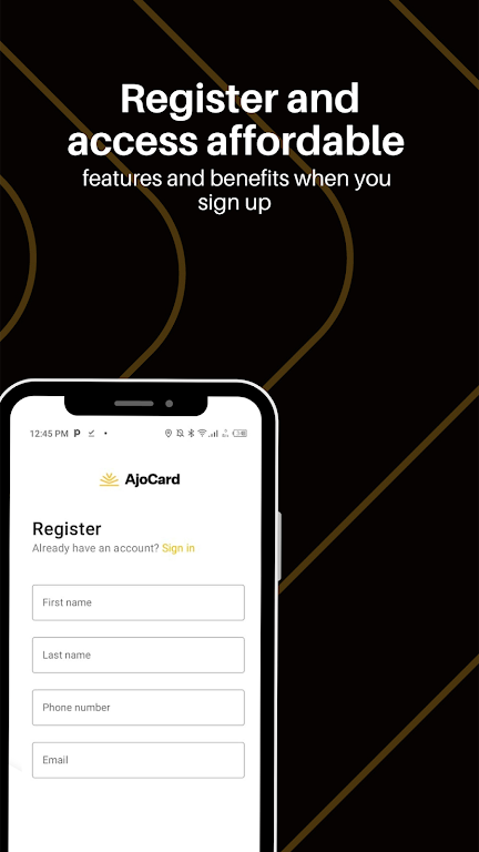 AjoCard Screenshot2