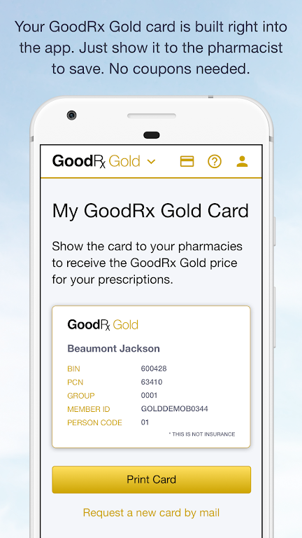 GoodRx Gold - Pharmacy Discount Card Screenshot2