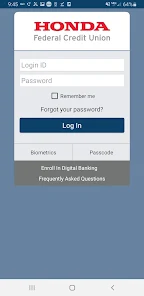 Honda FCU Mobile Screenshot1