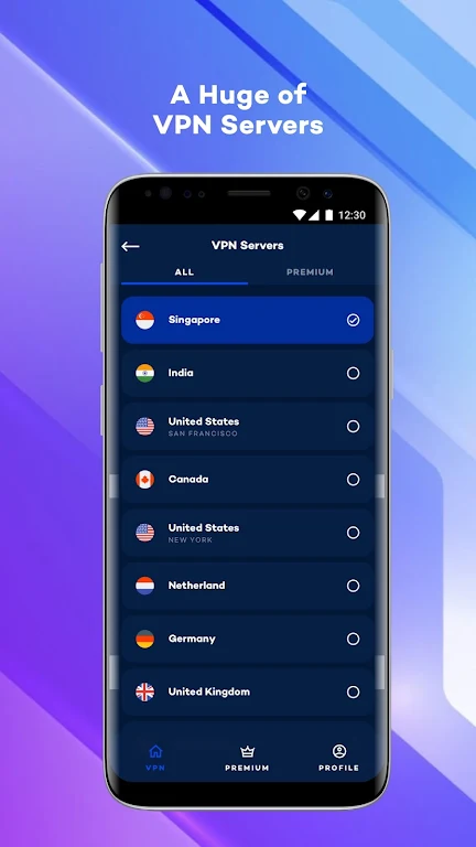 VPNIY- Super VPN Fast & Secure Screenshot1