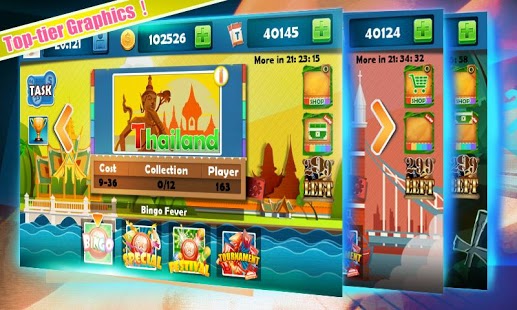 Bingo Fever - World Trip Screenshot1