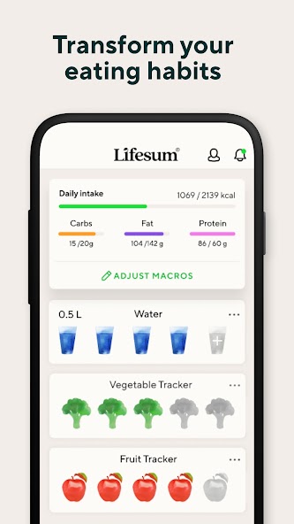 Lifesum Food Tracker & Fasting Mod Screenshot4