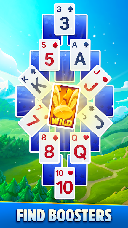 Solitaire Showtime: Tri Peaks Solitaire Free & Fun Screenshot1