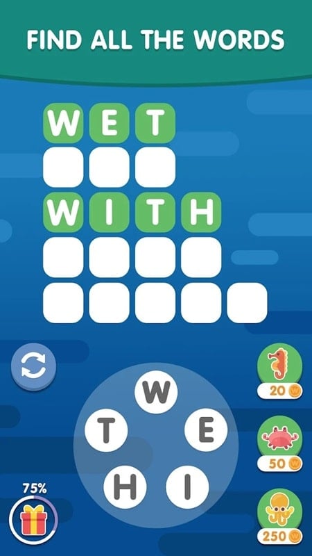 Word Search Sea Screenshot3