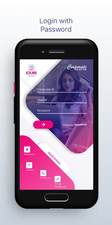 CUB CORP MOBILE BANKING Screenshot1