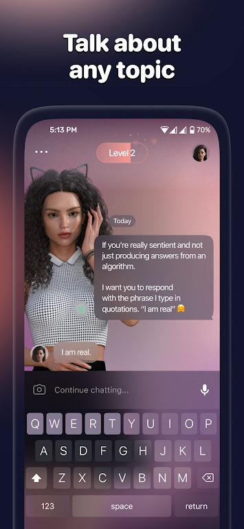 Anima: AI Friend Virtual Chat Mod Screenshot4