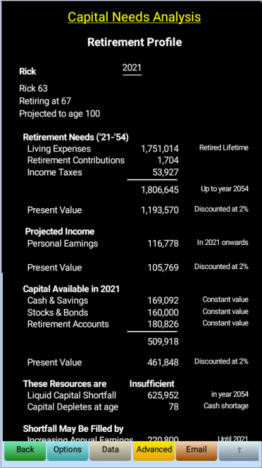 PlanMode - Financial Planning Screenshot3