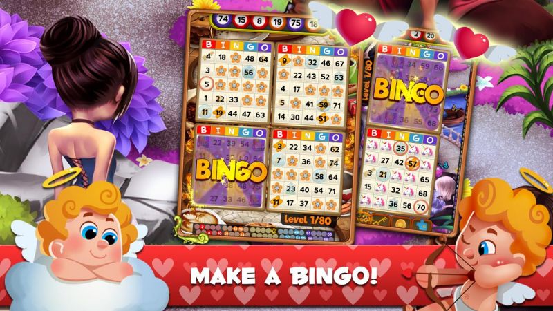 Cupid Bingo: Valentines Day Love Story Screenshot2