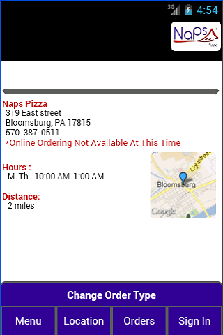 Naps Pizza Screenshot2