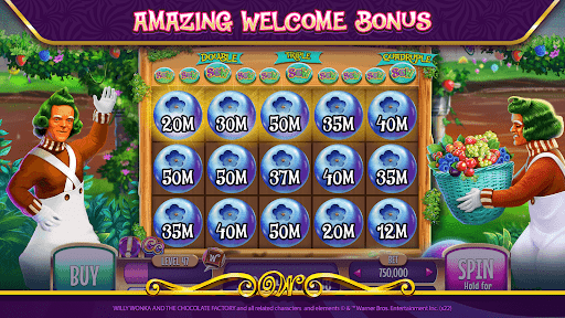 Willy Wonka Slots Free Casino Screenshot1