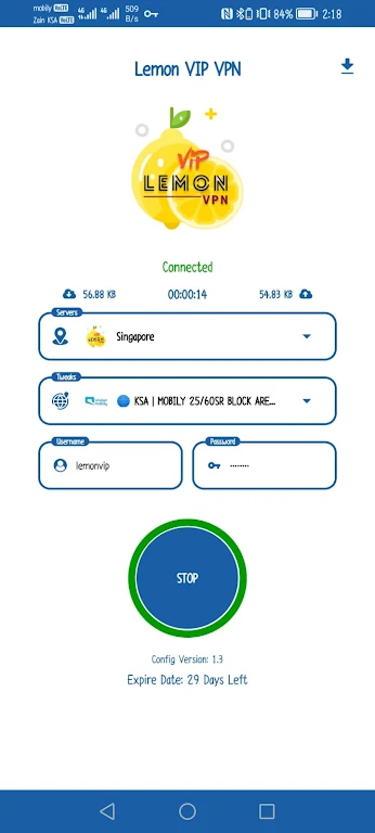 Lemon Vip Vpn Screenshot1