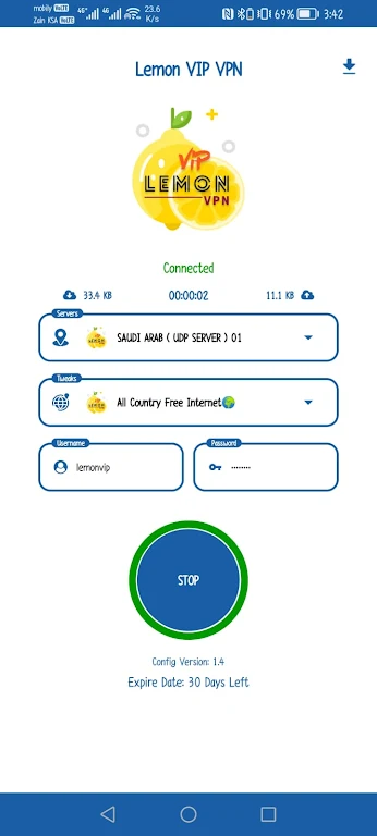 Lemon Vip Vpn Screenshot2