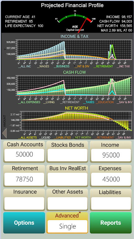 PlanMode - Financial Planning Screenshot2