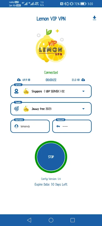 Lemon Vip Vpn Screenshot3