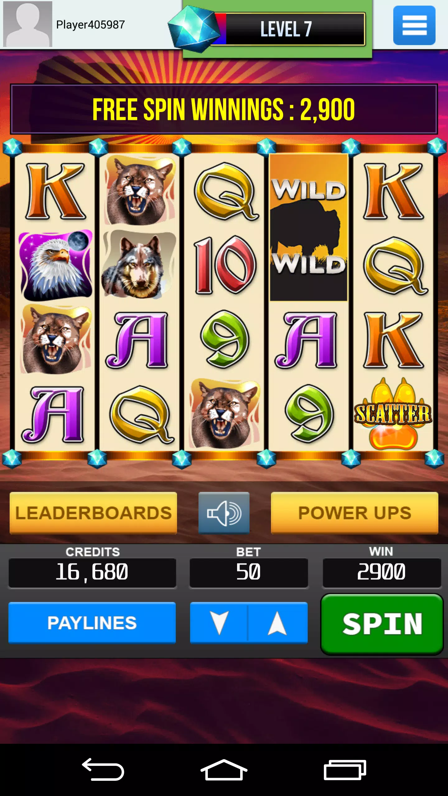 Buffalo Slots | Slot Machine Screenshot3