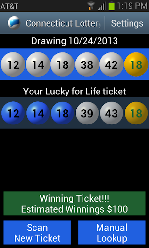 Connecticut Lottery Scanner Screenshot4