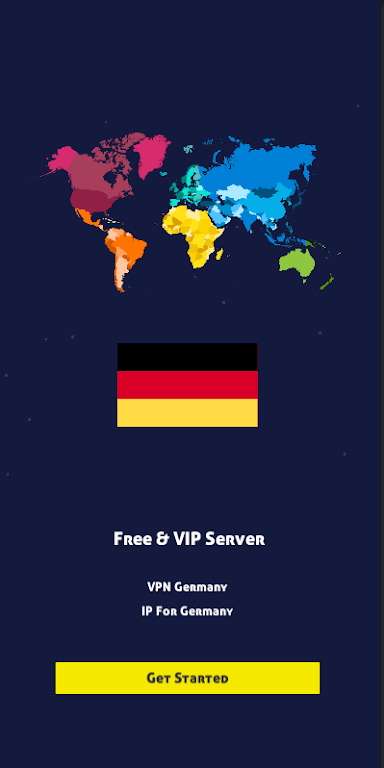 vpn germany - IP for Germany Screenshot1