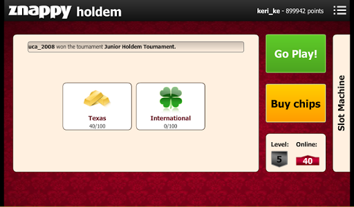 Holdem Znappy Screenshot1