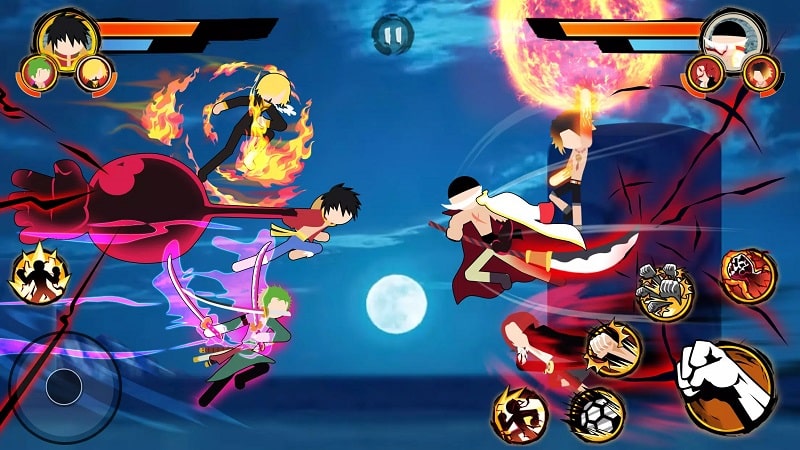 Stickman Pirates Fight Screenshot4