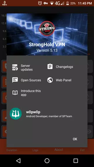 StrongHold VPN Screenshot3