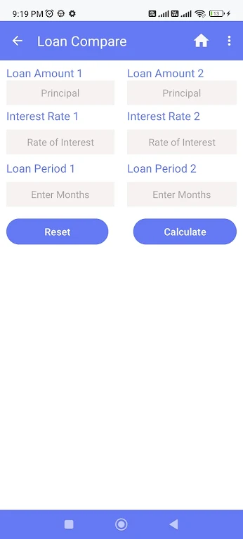 EMI CALCULATOR  SBI, BOB, HDFC Screenshot3