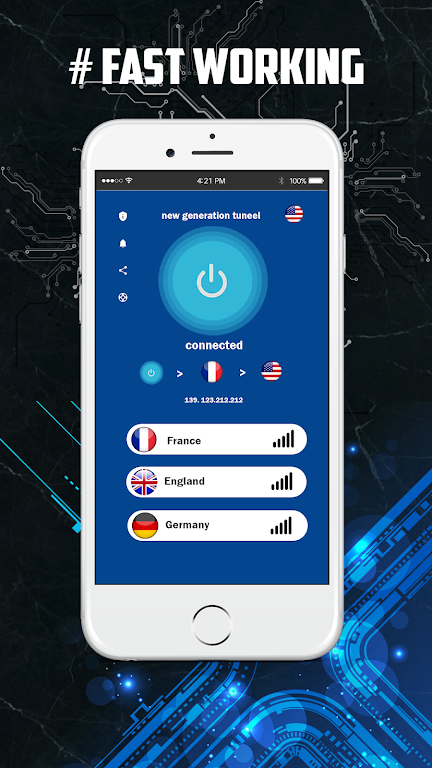 Super Mobile VPN- Fast & Safe Screenshot3