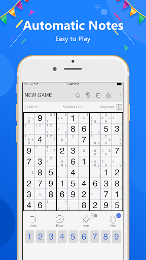 Sudoku - sudoku master's puzzle library Screenshot4