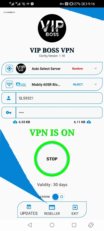 VIP BOSS VPN Screenshot1