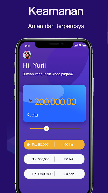 Tunai Pinjaman - Pinjam Uang Dana cepat online Screenshot2