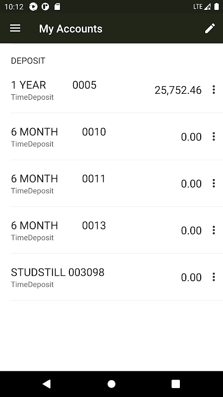 TNB Mobile Banking Screenshot1