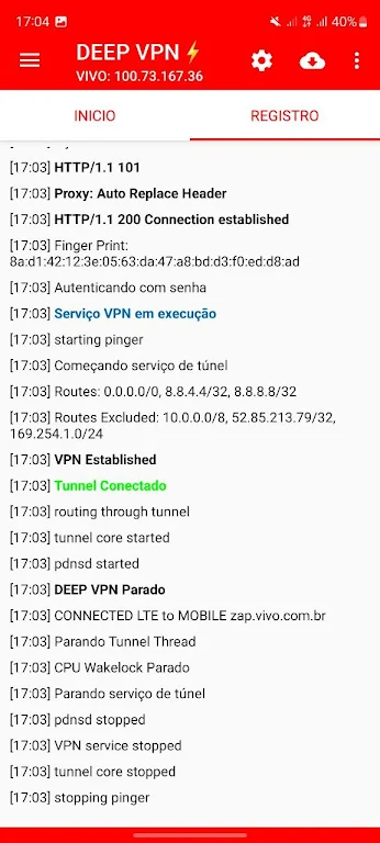 DEEP VPN Screenshot3