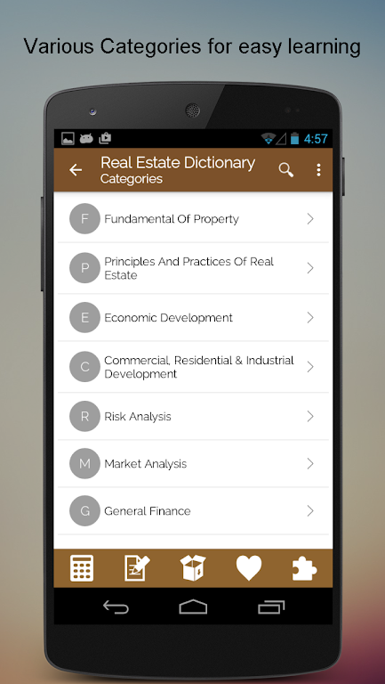 Real Estate Dictionary Screenshot2