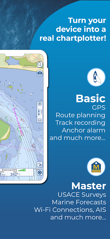 Aqua Map Marine – Boating GPS Mod Screenshot1