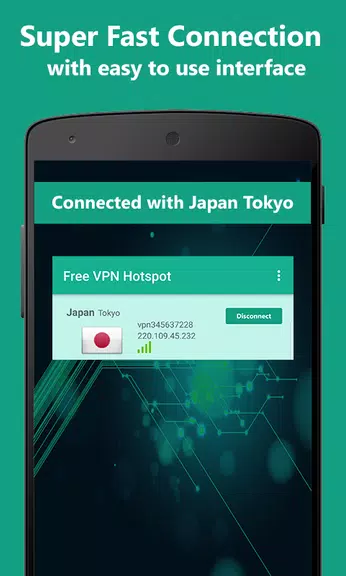 Free VPN Hotspot Server : Fast Security shield App Screenshot3