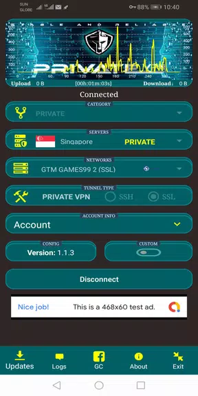 PRIVATE VPN -Fast & Stable Servers Screenshot4