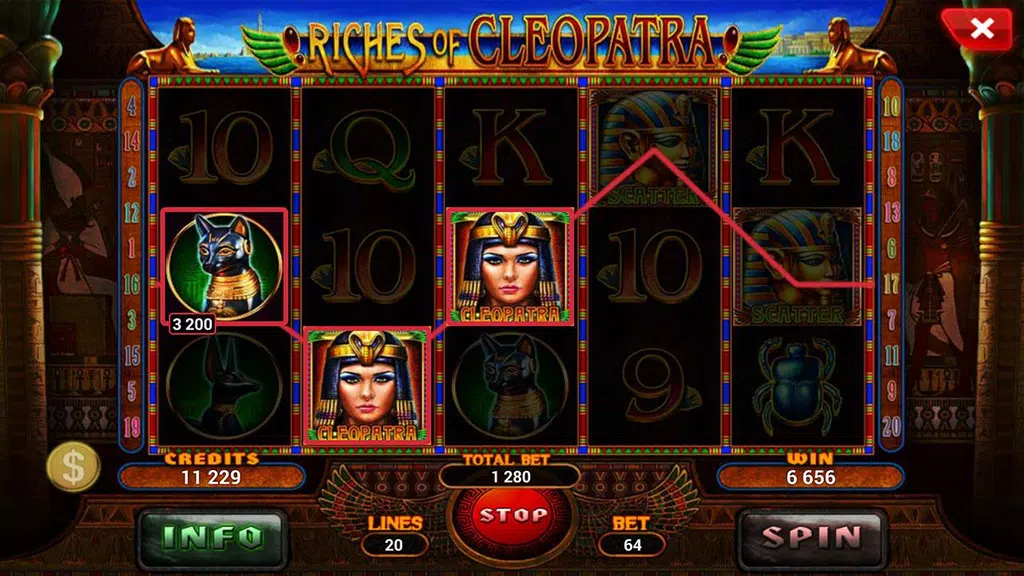 Riches of Cleopatra - slot Screenshot3