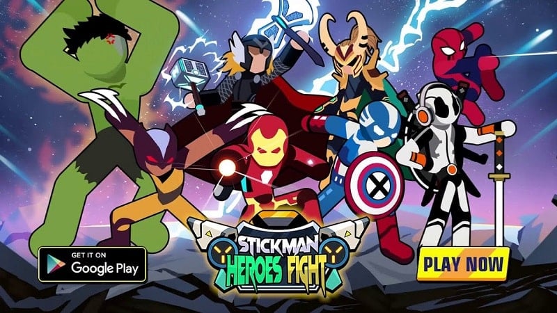 Stickman Heroes Screenshot1