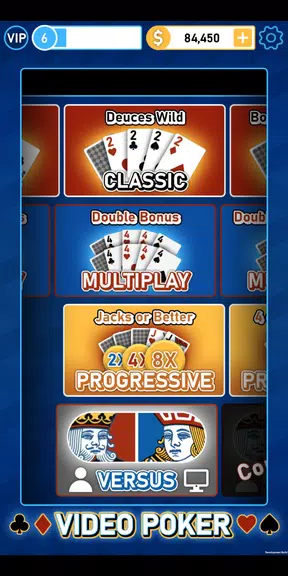 Video Poker Multi Bonus Screenshot1