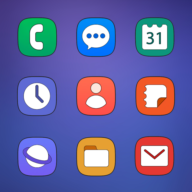 One UI HD – Icon Pack Mod Screenshot2