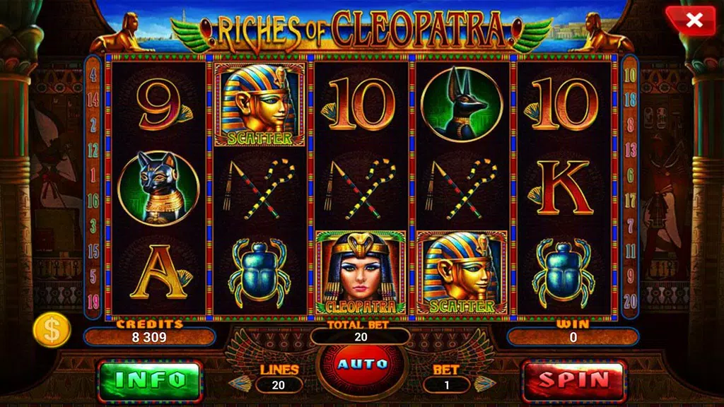 Riches of Cleopatra - slot Screenshot1