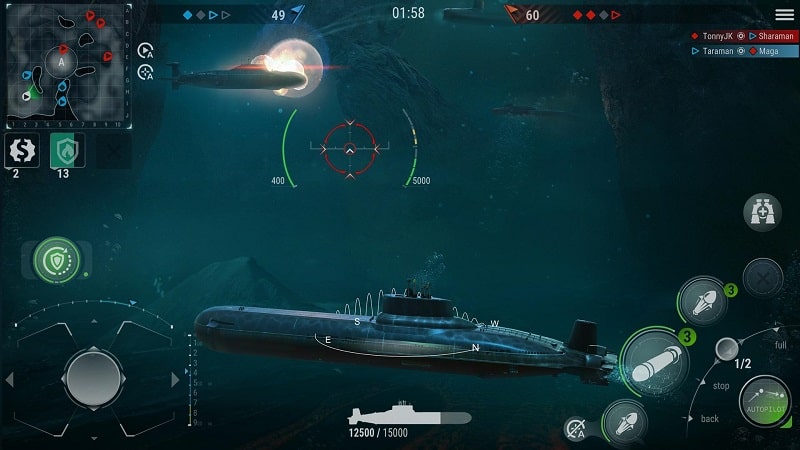 WORLD of SUBMARINES: Navy PvP Screenshot2