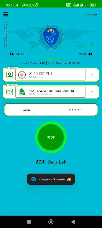 5G BD NET VPN Screenshot3