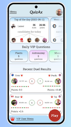 QuizAx trivia multiplayer duel Screenshot2