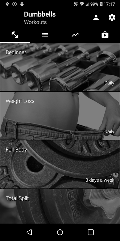 Dumbbell Home Workout Mod Screenshot4