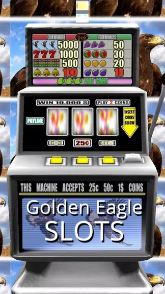 3D Golden Eagle Slots - Free Screenshot1