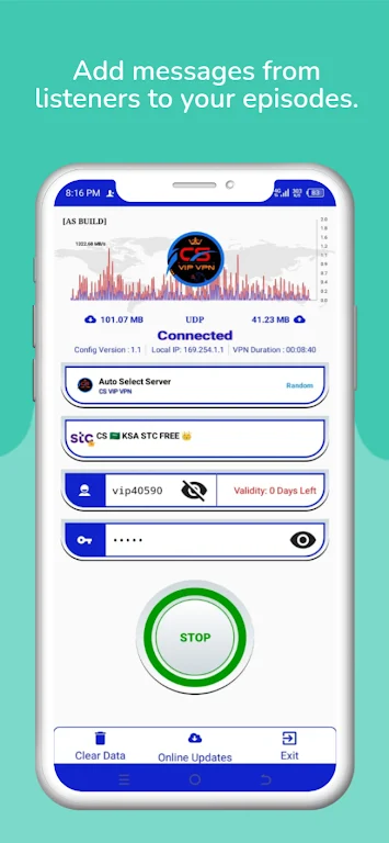 Cs vip vpn Screenshot4