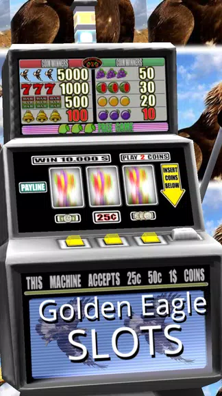 3D Golden Eagle Slots - Free Screenshot3