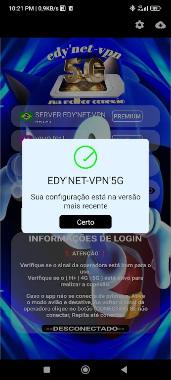 EDY'NET-VPN 5G Screenshot3